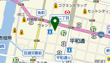 パーム薬局の地図画像