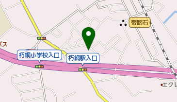 クローバー物産館の地図画像