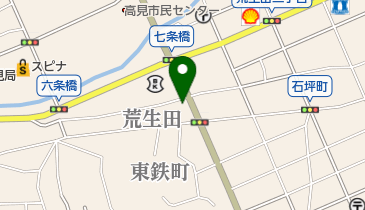 築山塾七条教室の地図画像