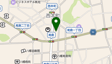 クライミングジムODの地図画像