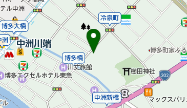 福岡市公民館 冷泉公民館の地図画像