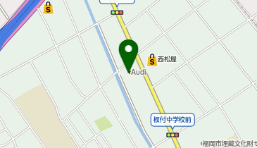 アウディ板付の地図画像