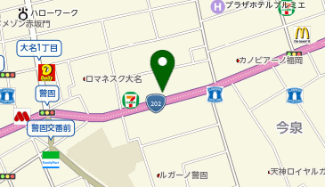 NPゴルフスタジオの地図画像