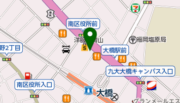 BESTFOOT大橋店の地図画像
