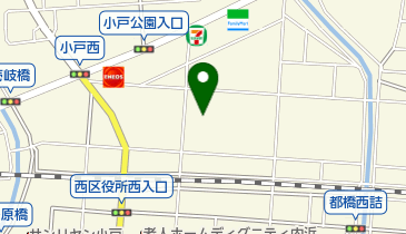 第一交通産業グループ西区エリアの地図画像