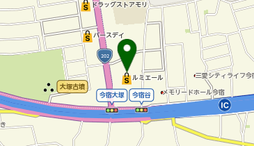 ルミエール今宿店の地図画像