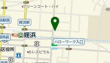 姪浜どうぶつ病院の地図画像