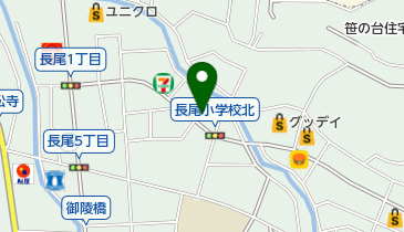 堺整骨院長尾院の地図画像