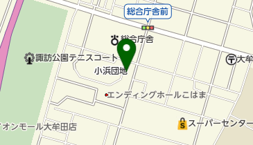 聖教新聞大牟田中央販売店の地図画像