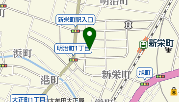 民芸たかのの地図画像