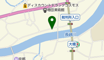 マージャンクラブ錦の地図画像