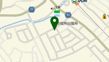 筑紫公民館の地図画像