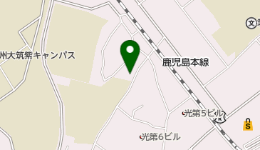 大野城市留守家庭児童保育所 大利小学校区の地図画像