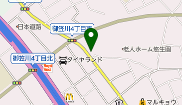 ABYペットショップの地図画像