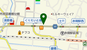 パレット自転車の地図画像