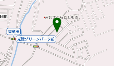 福本会館空手道場宮若支部の地図画像