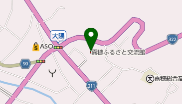 嘉麻市 大隈公民館の地図画像