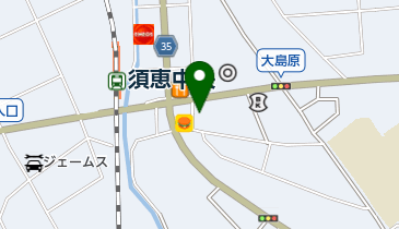 粕屋農協 須恵支所の地図画像