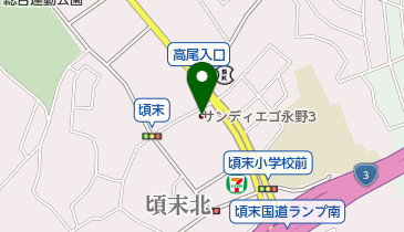 ヘアスペースO水巻店の地図画像