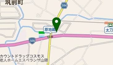 ベントハウス太刀洗店の地図画像