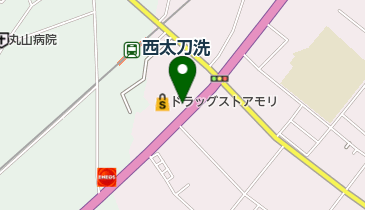 ペリカン倶楽部太刀洗店の地図画像