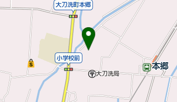 大刀洗町 ふれあいセンターの地図画像