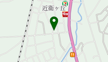 カットハウスヘヴンの地図画像