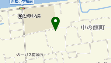 佐賀市 赤松公民館の地図画像