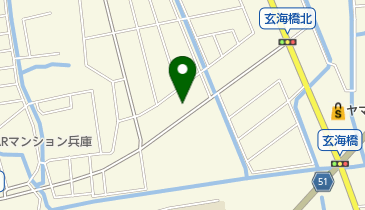 栄城軒の地図画像