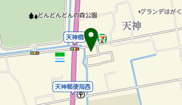 サーパス天神の森 一番館管理事務室の地図画像