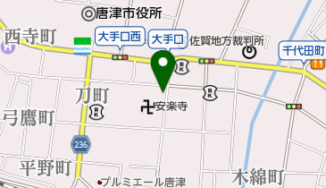 ブティックしゃれの地図画像