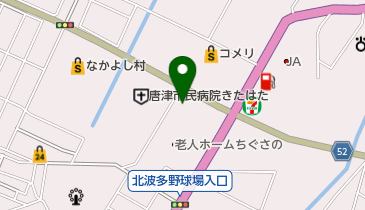 きたはた薬局の地図画像
