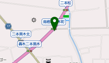 ゴウサハラの地図画像