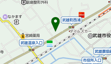バロン理容の地図画像