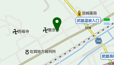 有限会社八百重商店の地図画像