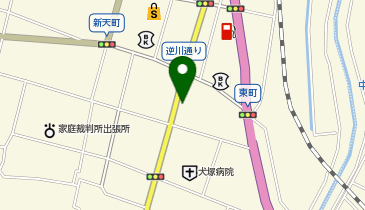 ビジネス旅館白玉の地図画像