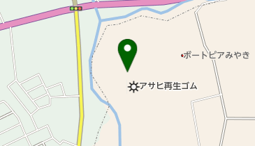 アサヒ再生ゴム株式会社の地図画像