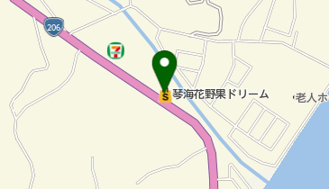サラダ館琴海店の地図画像