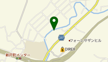 アゲイン美容室の地図画像
