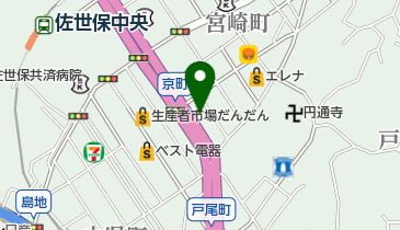 ビストロ岩瀬の地図画像