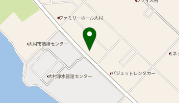 メガネ本舗大村店の地図画像