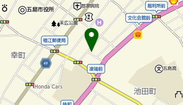 弁当お茶のなかがわの地図画像