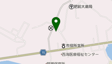 お食事処海山の地図画像