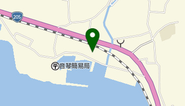 雑貨の山頭火の地図画像