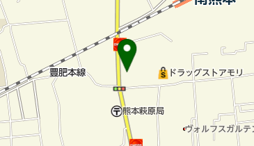 勝烈亭 南熊本店の地図画像