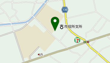 菊池市 七城公民館の地図画像