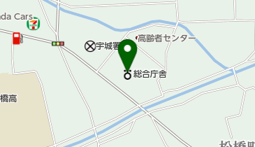 熊本県県央広域本部宇城地域振興局 総務振興課 総務調整班の地図画像