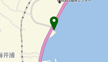 塩湯天然海水風呂の地図画像