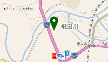 ライフホーム野の花の地図画像