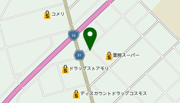 安田自動車整備工場の地図画像